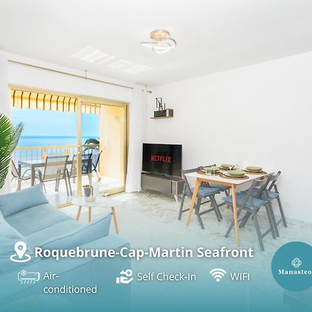 Roquebrune Plage - Terrace Splendid Sea View - BW Exterior photo