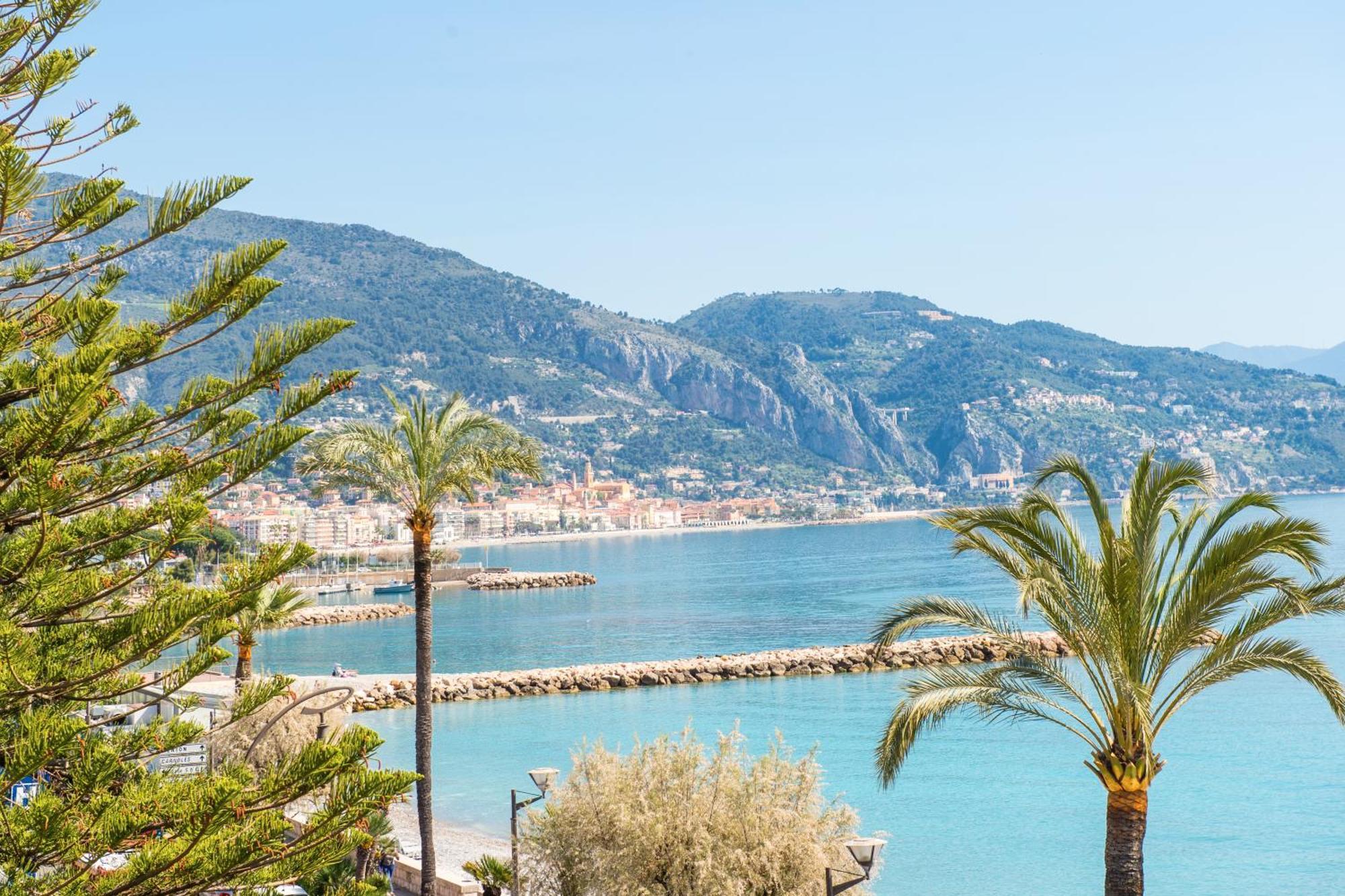 Roquebrune Plage - Terrace Splendid Sea View - BW Exterior photo